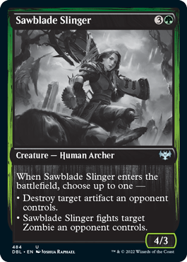 Sawblade Slinger [Innistrad: Double Feature] | Anubis Games and Hobby