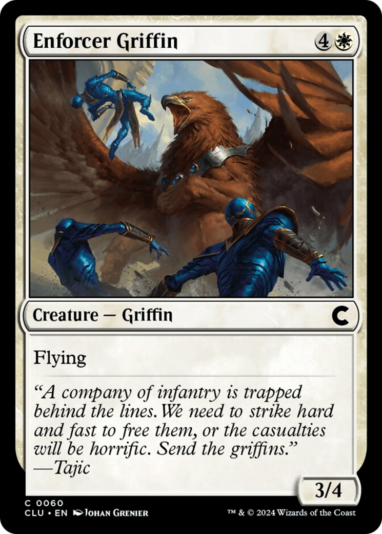 Enforcer Griffin [Ravnica: Clue Edition] | Anubis Games and Hobby