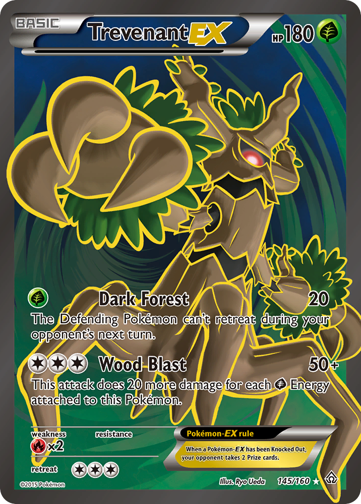 Trevenant EX (145/160) [XY: Primal Clash] | Anubis Games and Hobby