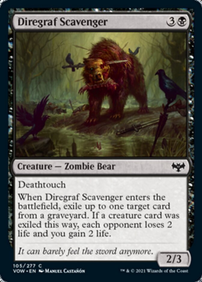 Diregraf Scavenger [Innistrad: Crimson Vow] | Anubis Games and Hobby