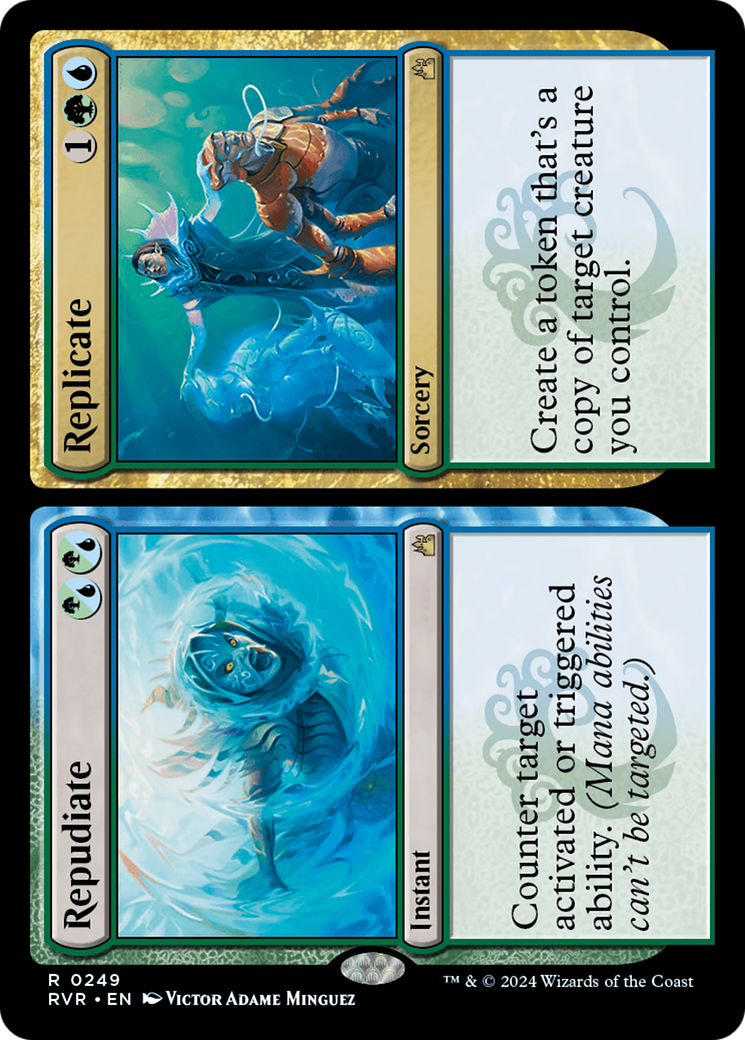 Repudiate // Replicate [Ravnica Remastered] | Anubis Games and Hobby
