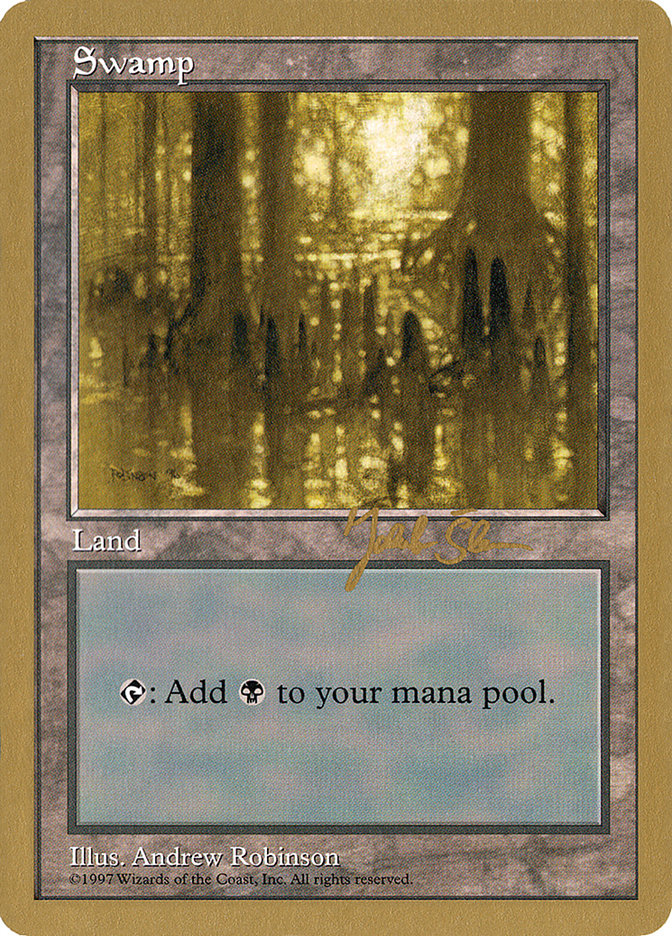 Swamp (js438) (Jakub Slemr) [World Championship Decks 1997] | Anubis Games and Hobby