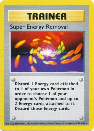 Super Energy Removal (79/102) [Base Set Shadowless Unlimited] | Anubis Games and Hobby