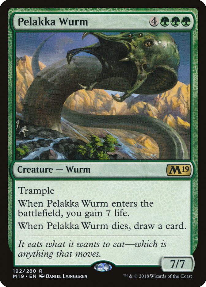 Pelakka Wurm [Core Set 2019] | Anubis Games and Hobby