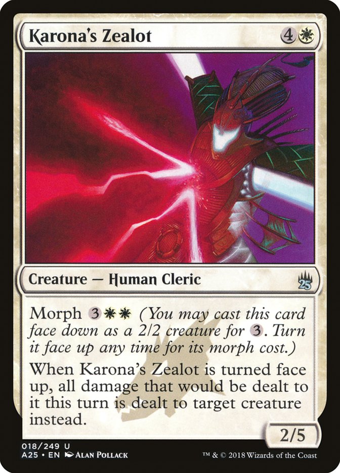 Karona's Zealot [Masters 25] | Anubis Games and Hobby