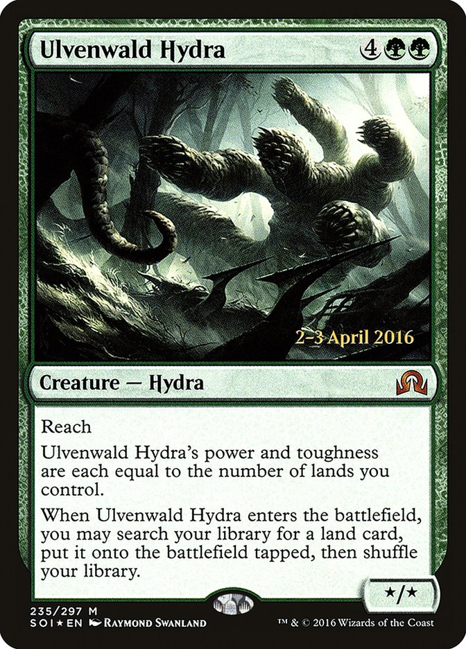 Ulvenwald Hydra [Shadows over Innistrad Prerelease Promos] | Anubis Games and Hobby