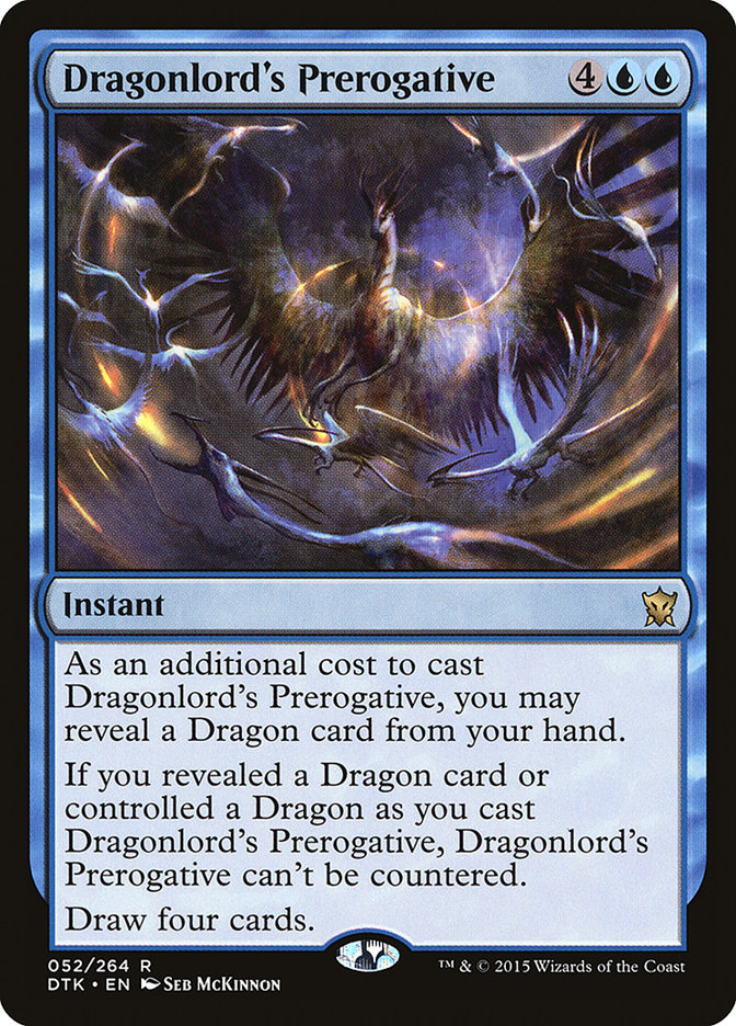 Dragonlord's Prerogative [Dragons of Tarkir] | Anubis Games and Hobby