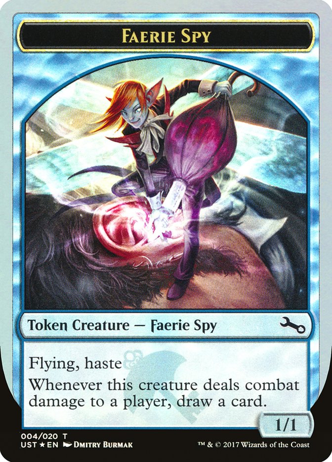 Faerie Spy Token [Unstable Tokens] | Anubis Games and Hobby