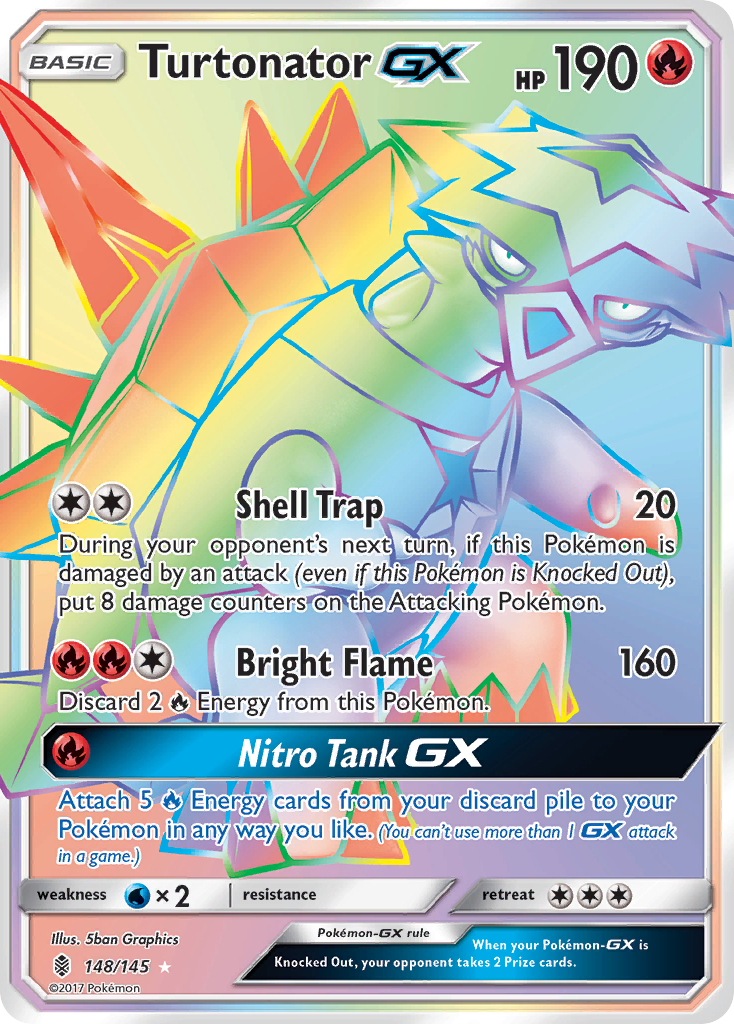 Turtonator GX (148/145) [Sun & Moon: Guardians Rising] | Anubis Games and Hobby