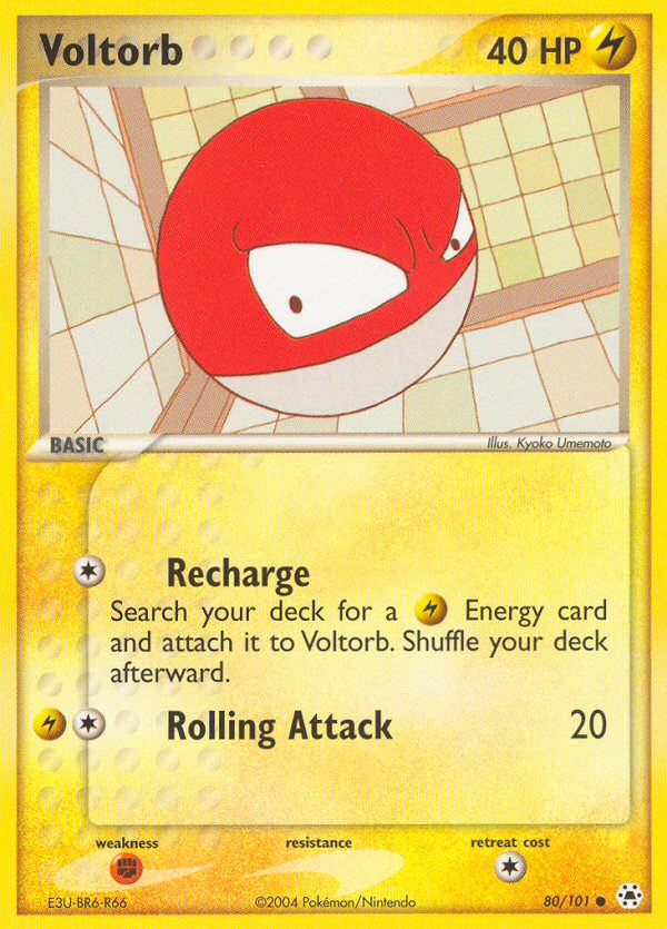 Voltorb (80/101) [EX: Hidden Legends] | Anubis Games and Hobby