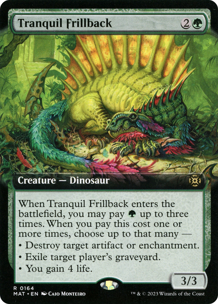 Tranquil Frillback (Extended Art) [March of the Machine: The Aftermath] | Anubis Games and Hobby