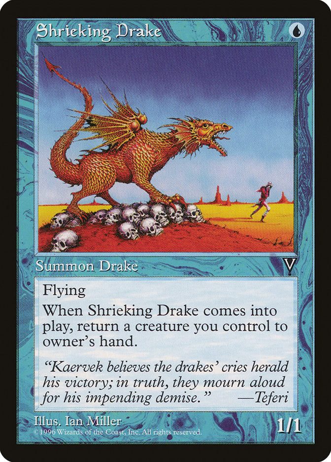 Shrieking Drake [Visions] | Anubis Games and Hobby