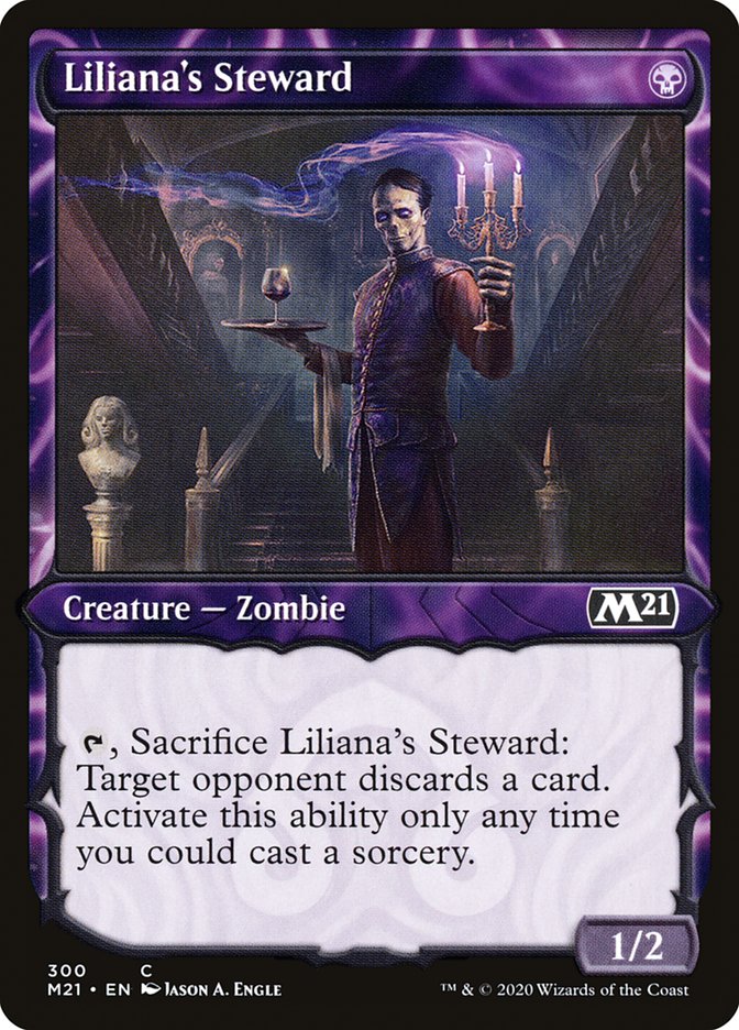 Liliana's Steward (Showcase) [Core Set 2021] | Anubis Games and Hobby