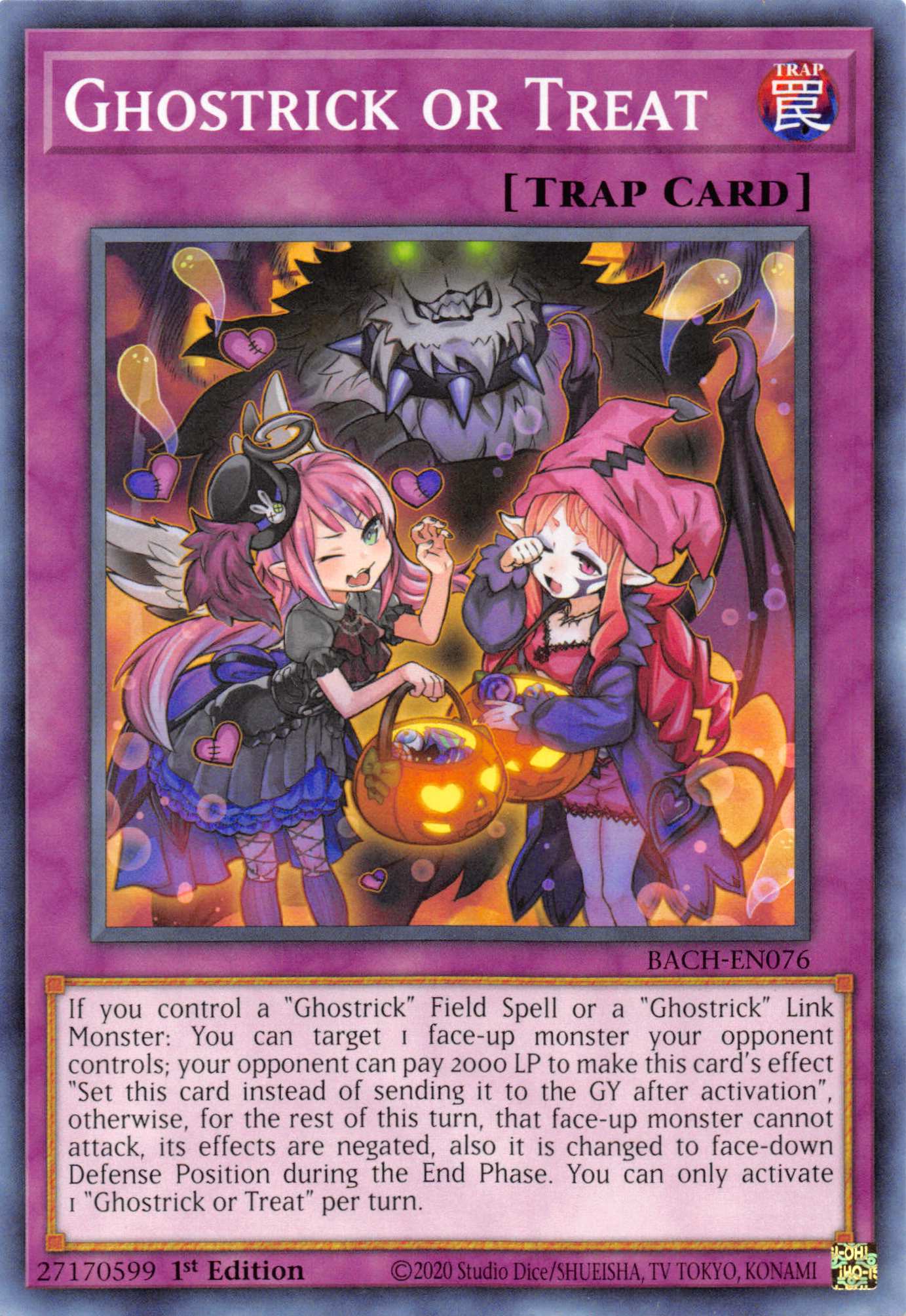 Ghostrick or Treat [BACH-EN076] Common | Anubis Games and Hobby