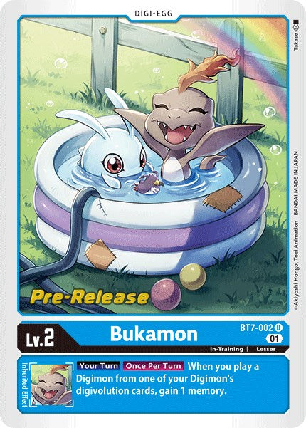 Bukamon [BT7-002] [Next Adventure Pre-Release Cards] | Anubis Games and Hobby