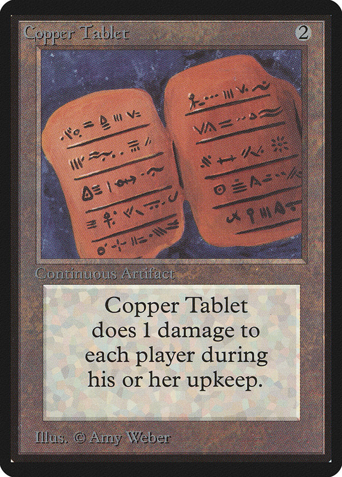 Copper Tablet [Beta Edition] | Anubis Games and Hobby