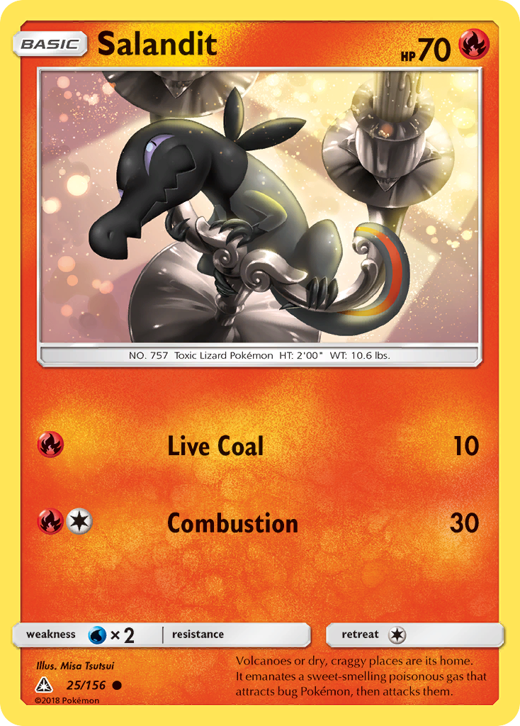 Salandit (25/156) [Sun & Moon: Ultra Prism] | Anubis Games and Hobby