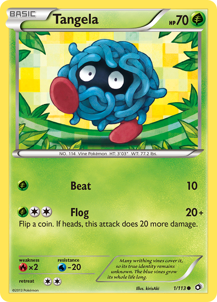 Tangela (1/113) [Black & White: Legendary Treasures] | Anubis Games and Hobby