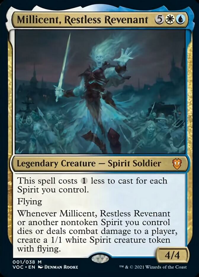 Millicent, Restless Revenant (Display Commander) [Innistrad: Crimson Vow Commander] | Anubis Games and Hobby
