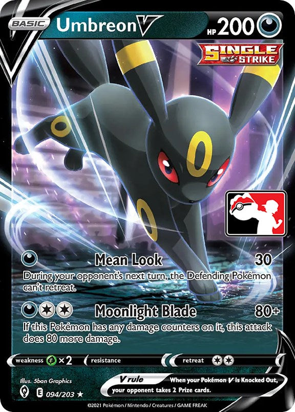 Umbreon V (094/203) [Prize Pack Series One] | Anubis Games and Hobby