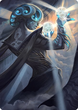 Queza, Augur of Agonies Art Card [Streets of New Capenna Art Series] | Anubis Games and Hobby