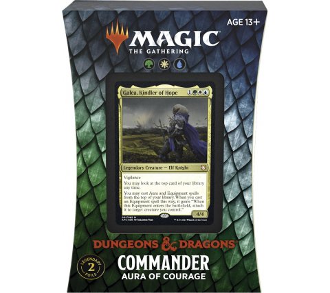 Aura of Courage Commander Deck | Anubis Games and Hobby