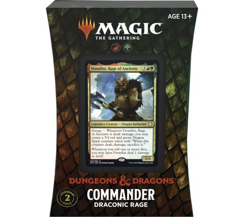 Draconic Rage Commander Deck | Anubis Games and Hobby