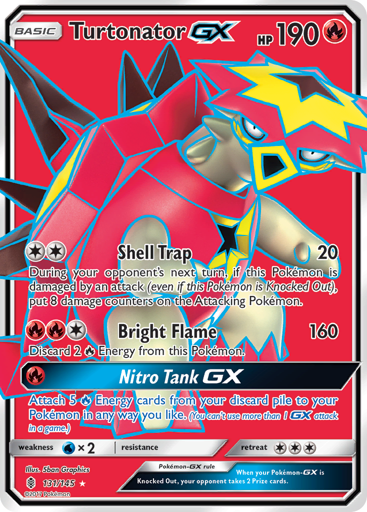 Turtonator GX (131/145) [Sun & Moon: Guardians Rising] | Anubis Games and Hobby