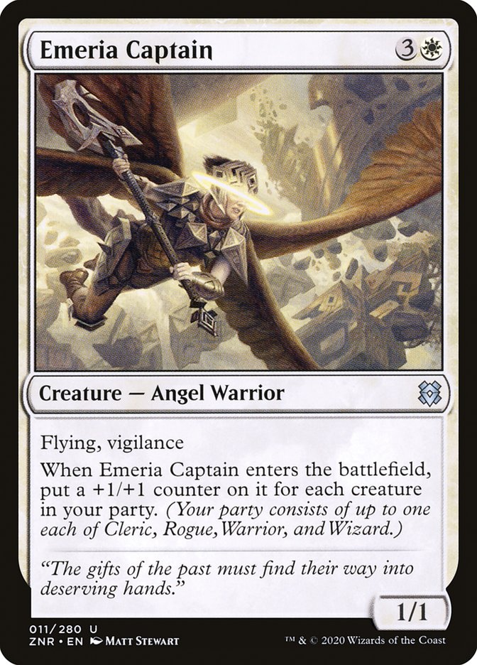 Emeria Captain [Zendikar Rising] | Anubis Games and Hobby