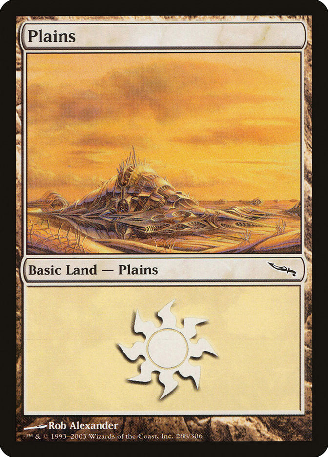 Plains (288) [Mirrodin] | Anubis Games and Hobby