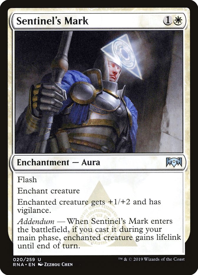 Sentinel's Mark [Ravnica Allegiance] | Anubis Games and Hobby