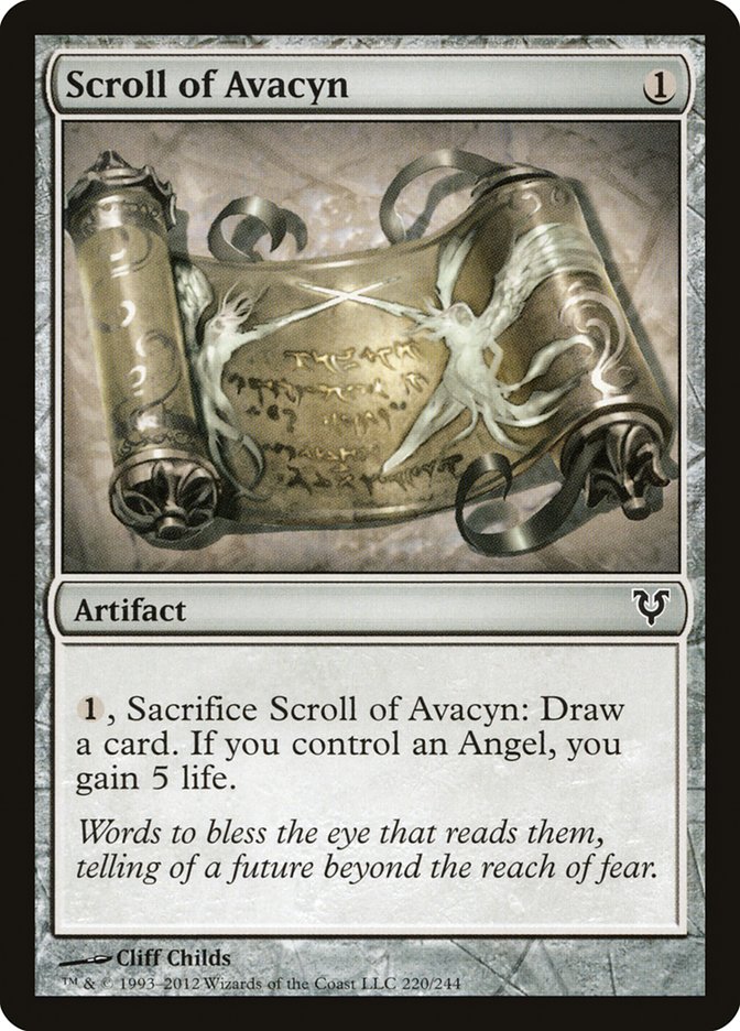 Scroll of Avacyn [Avacyn Restored] | Anubis Games and Hobby