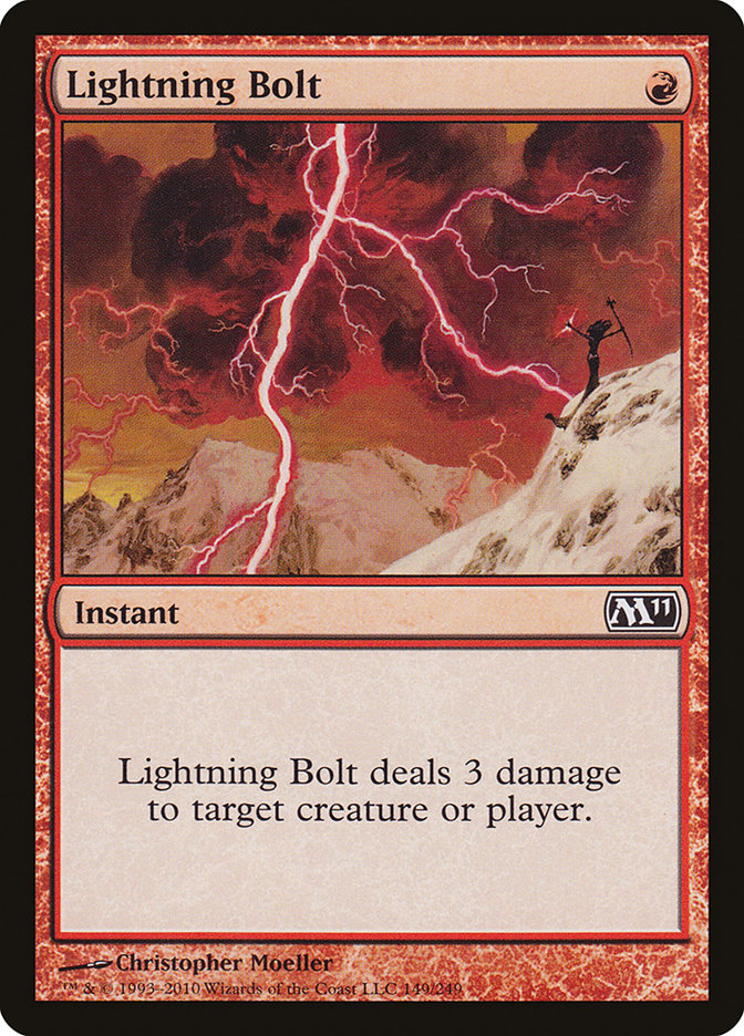 Lightning Bolt [Magic 2011] | Anubis Games and Hobby