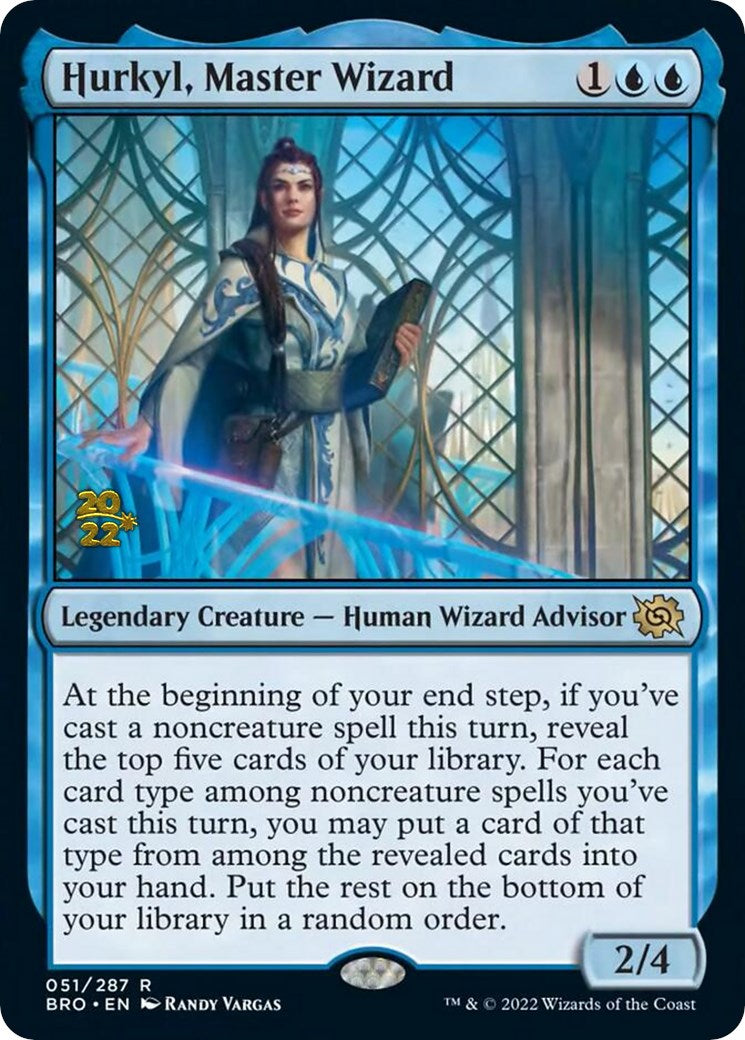 Hurkyl, Master Wizard [The Brothers' War Prerelease Promos] | Anubis Games and Hobby