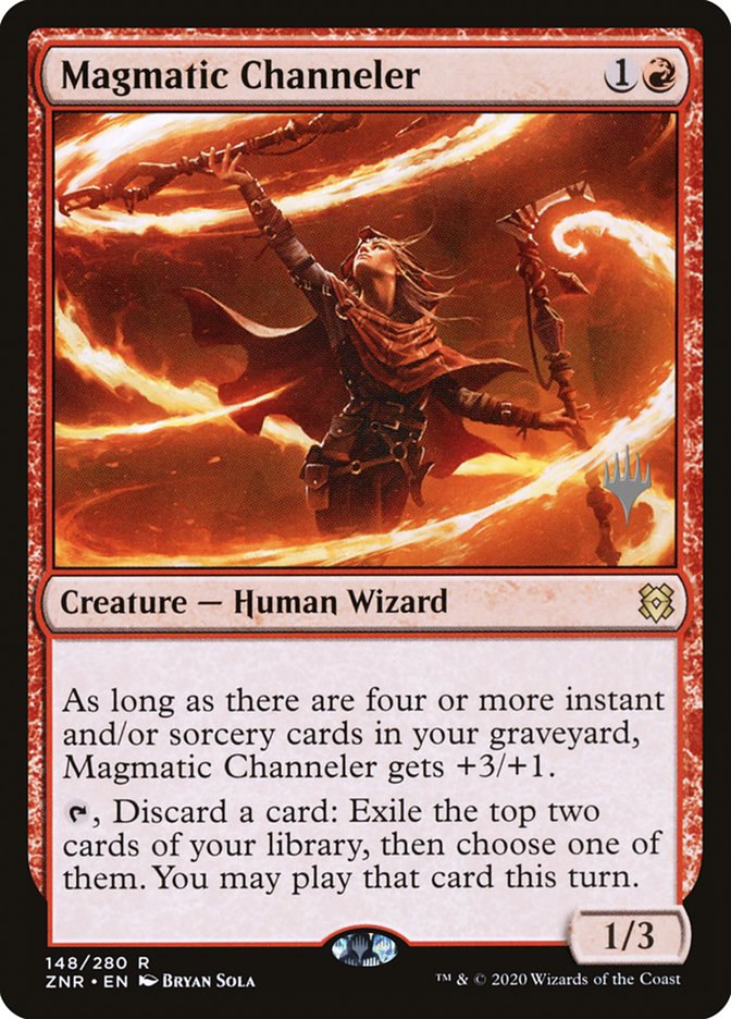 Magmatic Channeler (Promo Pack) [Zendikar Rising Promos] | Anubis Games and Hobby