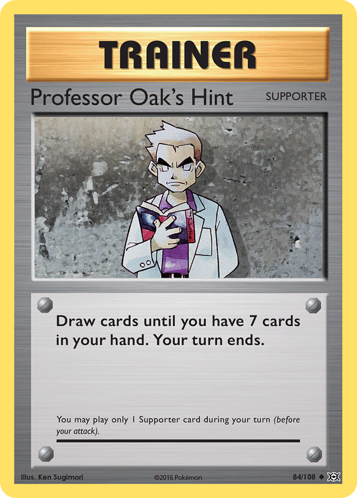 Professor Oak's Hint (84/108) [XY: Evolutions] | Anubis Games and Hobby
