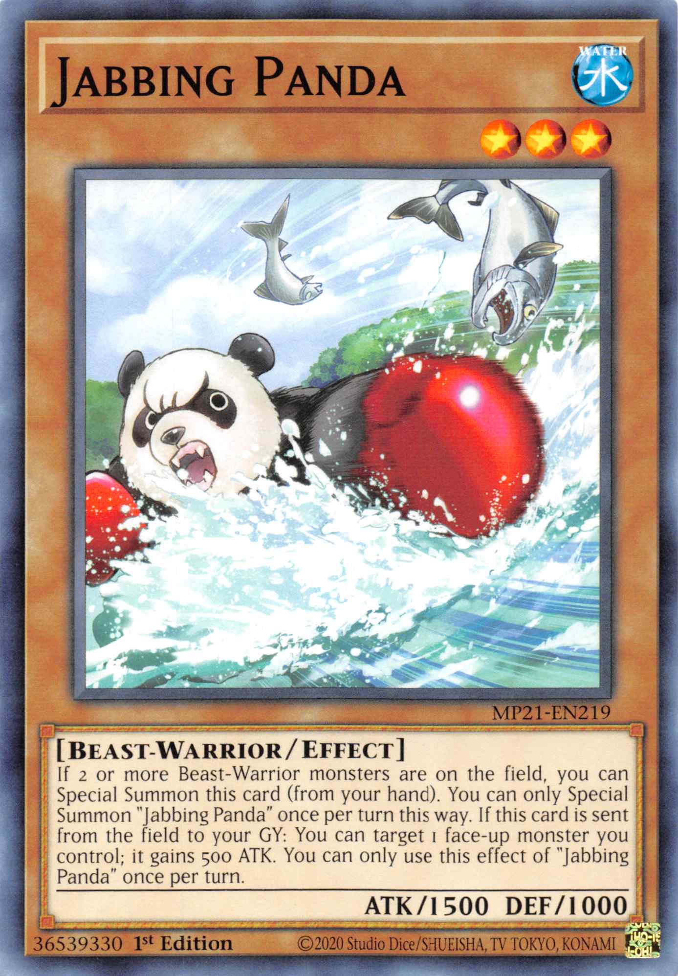 Jabbing Panda [MP21-EN219] Common | Anubis Games and Hobby