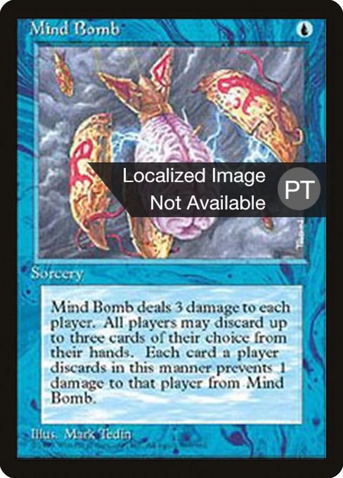Mind Bomb [Fourth Edition (Foreign Black Border)] | Anubis Games and Hobby