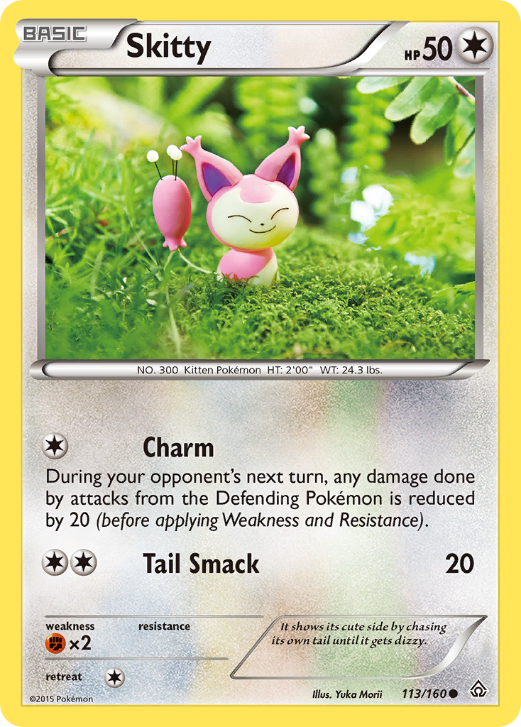 Skitty (113/160) [XY: Primal Clash] | Anubis Games and Hobby