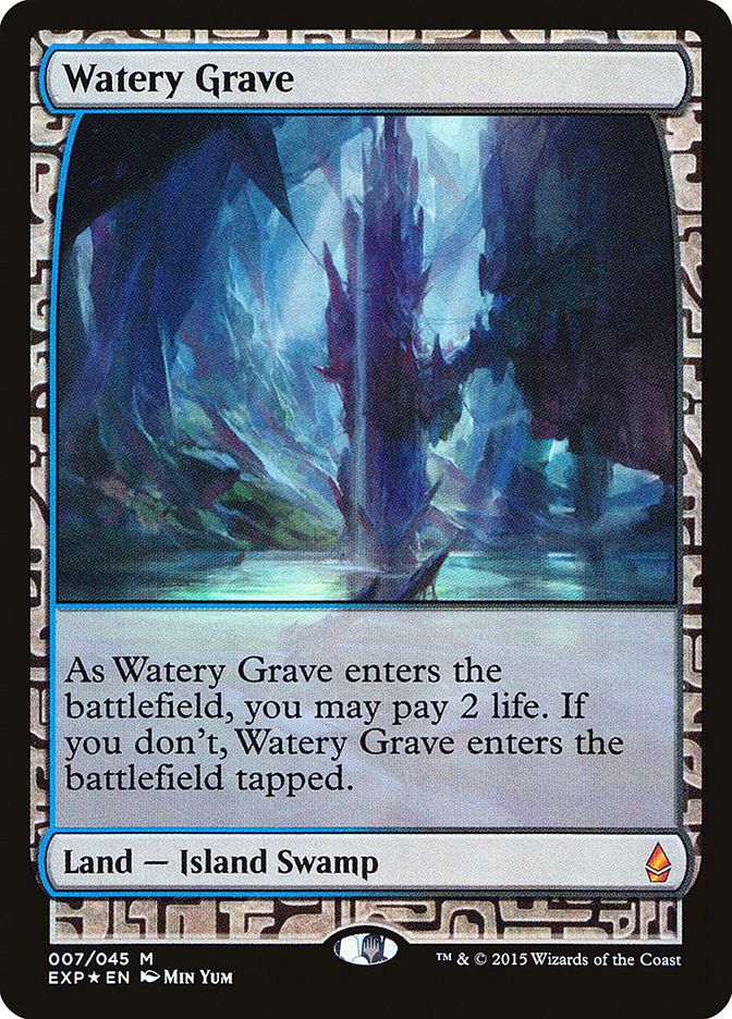 Watery Grave [Zendikar Expeditions] | Anubis Games and Hobby