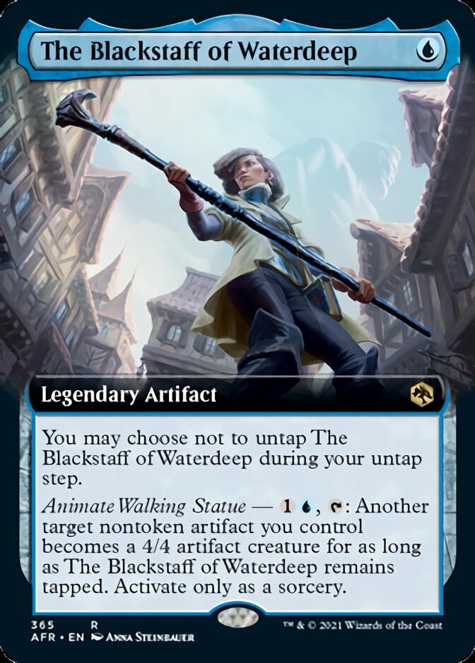 The Blackstaff of Waterdeep (Extended Art) [Dungeons & Dragons: Adventures in the Forgotten Realms] | Anubis Games and Hobby