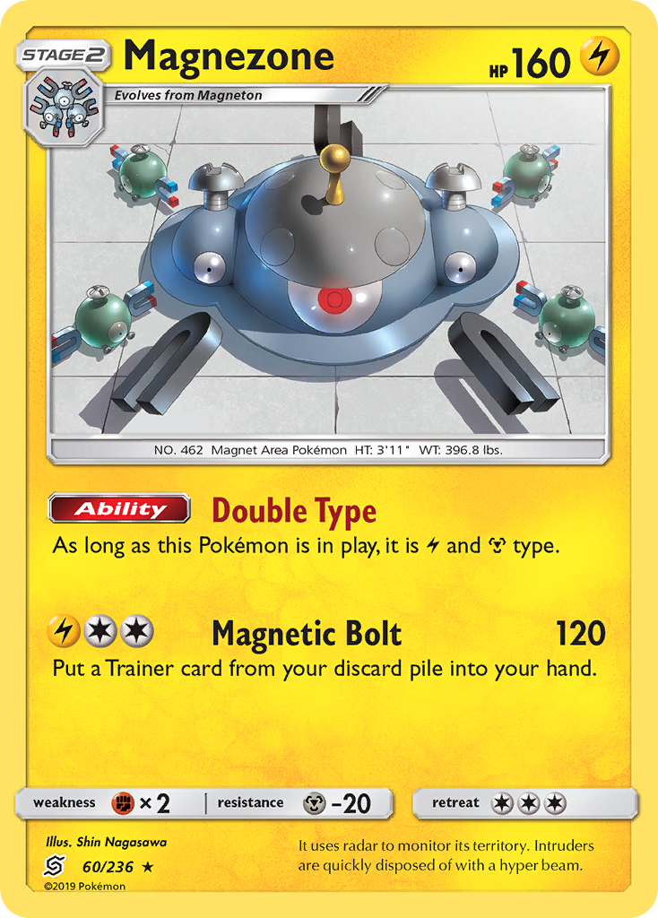 Magnezone (60/236) [Sun & Moon: Unified Minds] | Anubis Games and Hobby
