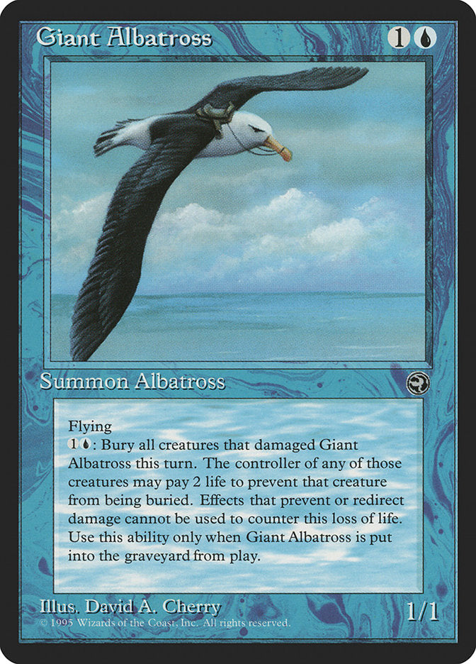 Giant Albatross (Empty Ocean) [Homelands] | Anubis Games and Hobby