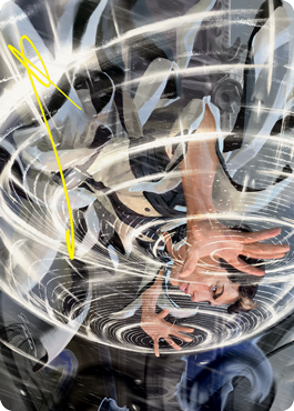 Selfless Glyphweaver Art Card (Gold-Stamped Signature) [Strixhaven: School of Mages Art Series] | Anubis Games and Hobby