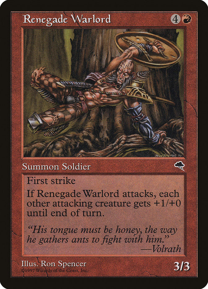 Renegade Warlord [Tempest] | Anubis Games and Hobby