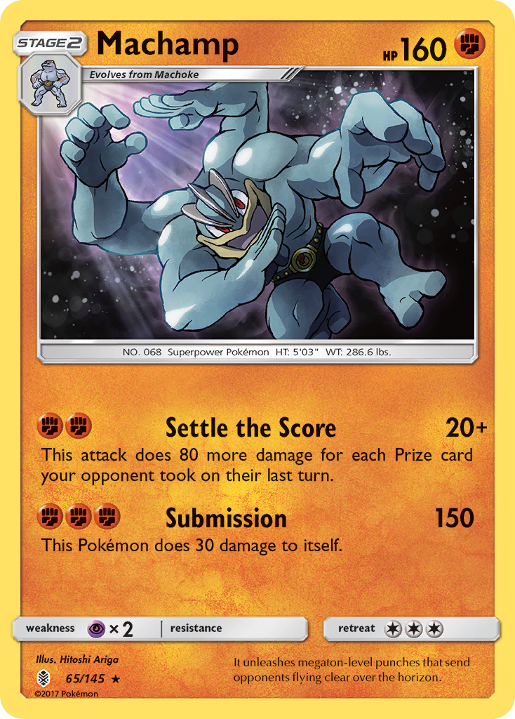 Machamp (65/145) [Sun & Moon: Guardians Rising] | Anubis Games and Hobby