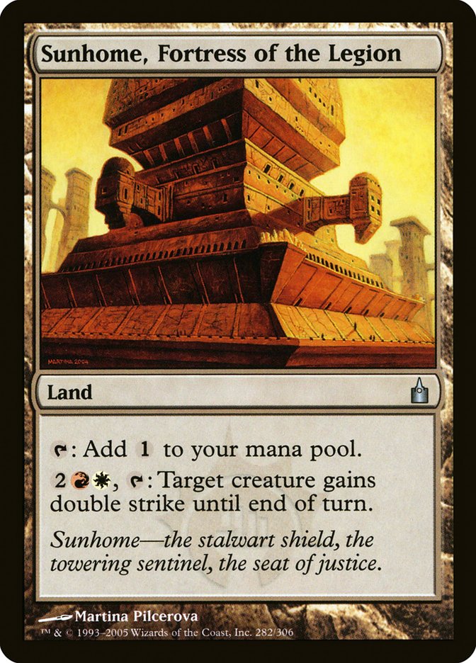 Sunhome, Fortress of the Legion [Ravnica: City of Guilds] | Anubis Games and Hobby