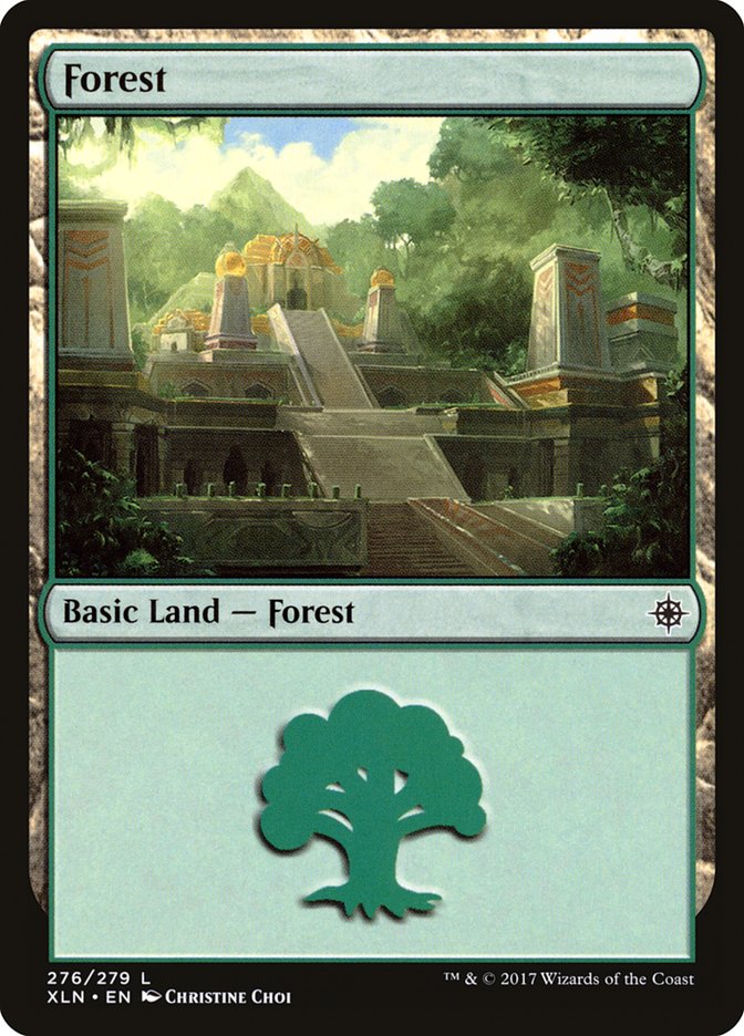 Forest (276) [Ixalan] | Anubis Games and Hobby