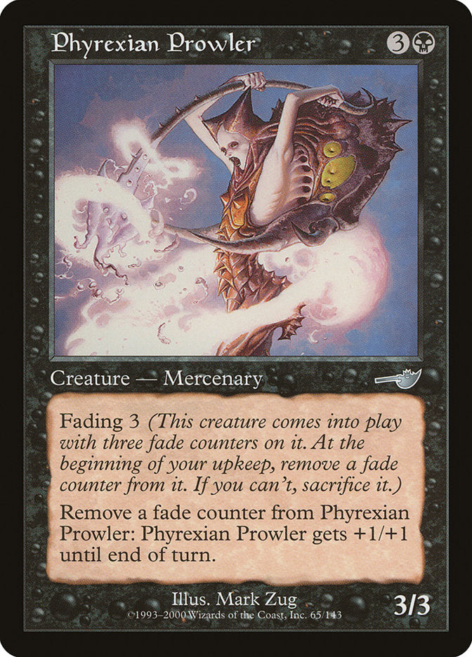 Phyrexian Prowler [Nemesis] | Anubis Games and Hobby