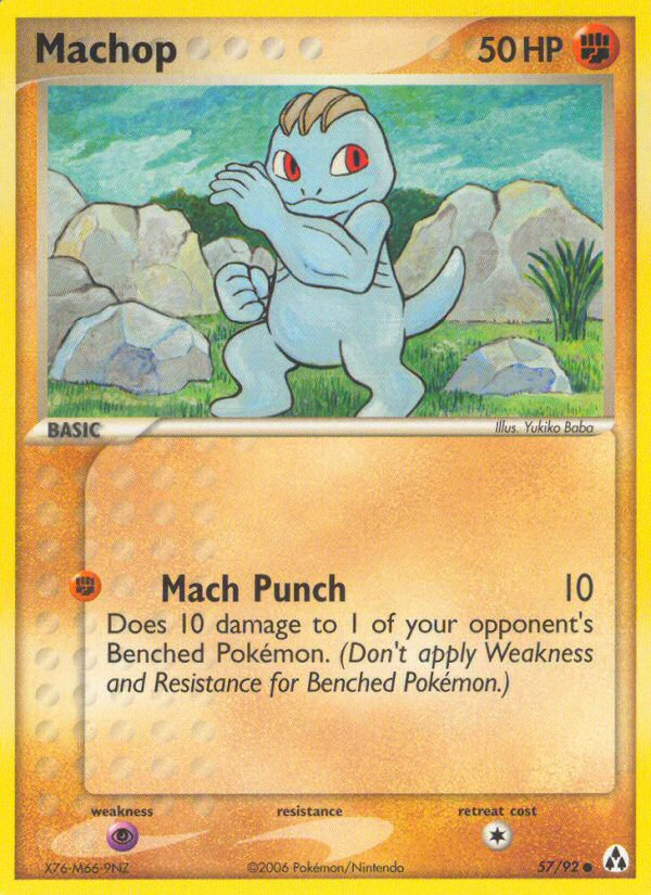 Machop (57/92) [EX: Legend Maker] | Anubis Games and Hobby